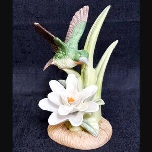Royal Heritage Flight to Spring "The Hummingbird's Odyssey" Porcelain Figurine